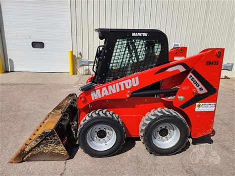 1500r enclosed skid steer|MANITOU 1500R Wheel Skid Steers For Sale 1 .